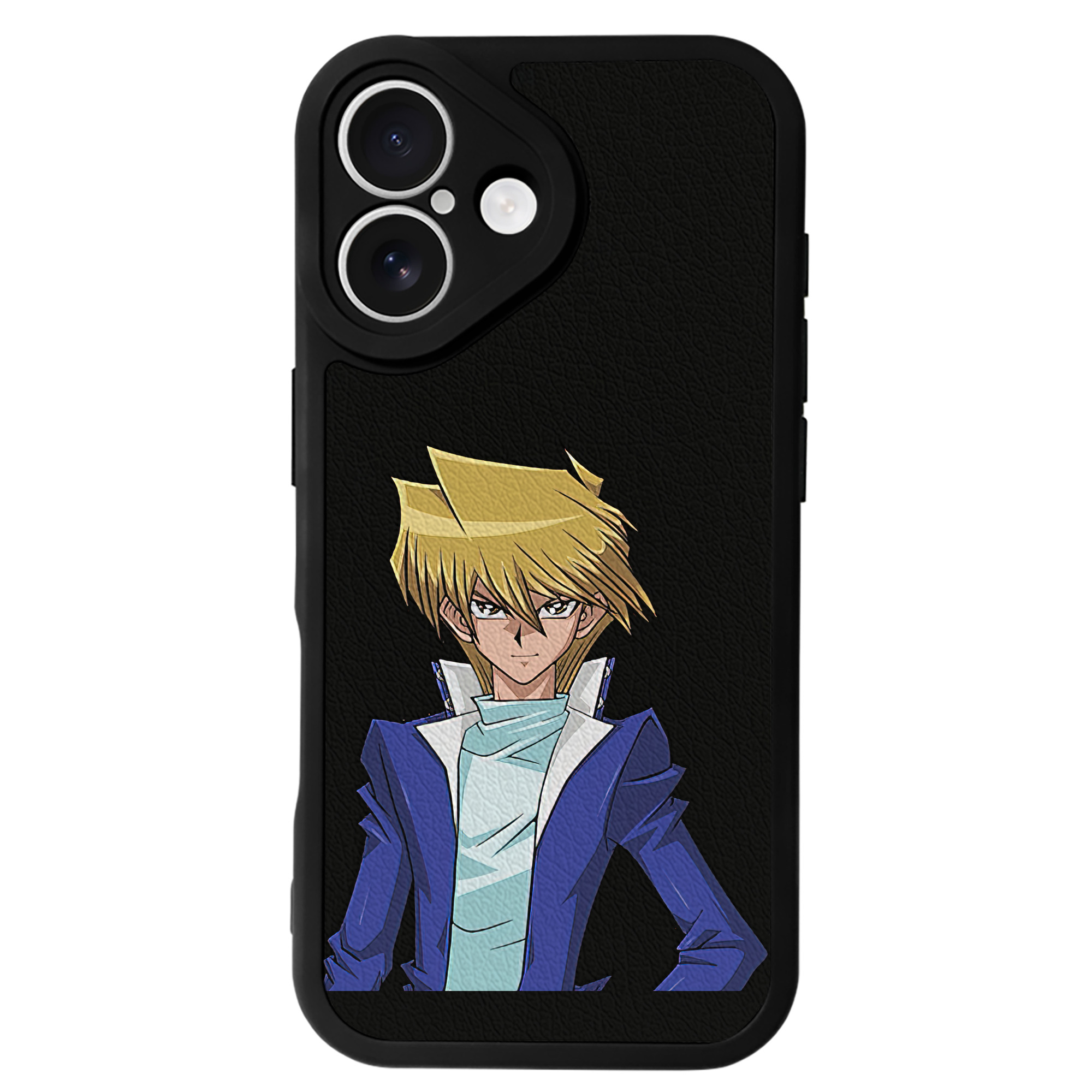 遊☆戯☆王 Yu-Gi-Oh! 【iPhone 16シリーズ対応】シリコンスマホケース（レザー調） 材質：シリコン